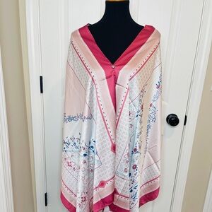 Beautiful luxury silk fashion scarf summer outfit limited edition